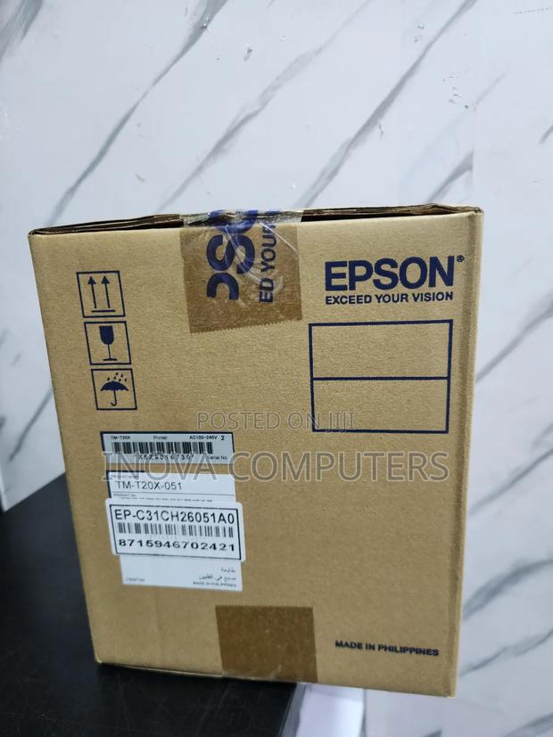 Epson Tm-T20x Thermal Printer Pos Receipt Printer - thumbnail 3