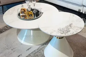 White Base 2 in 1 Coffee Table