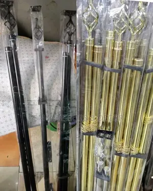 Black and Gold Curtain Rods for Sale