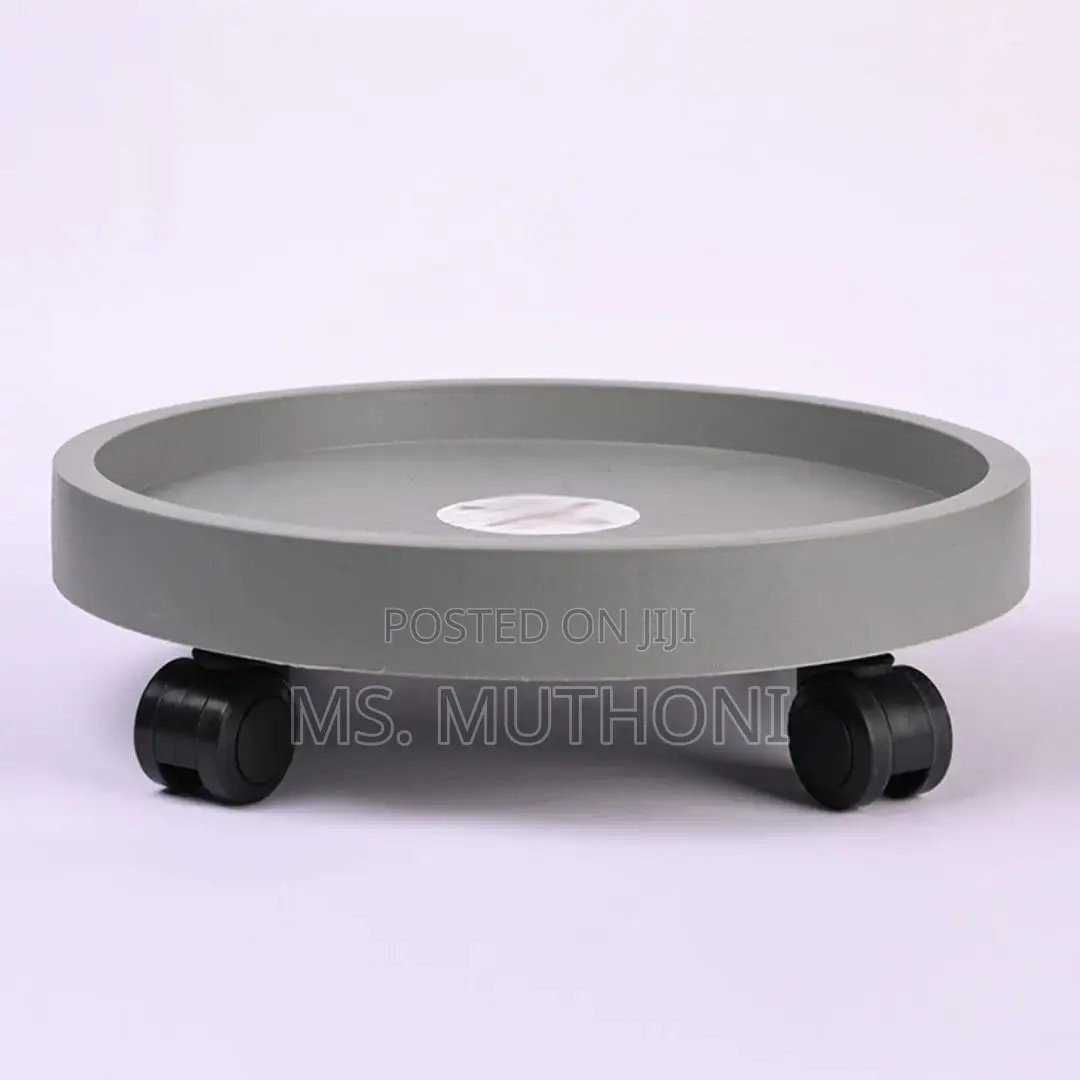 39 Cm Rolling Plant / Gas Cylinder Caddy With Wheels.