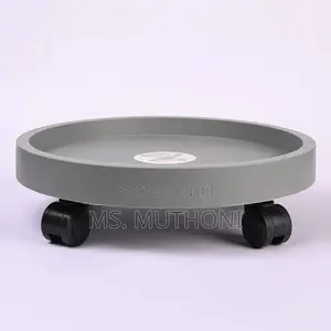 39 Cm Rolling Plant / Gas Cylinder Caddy With Wheels.