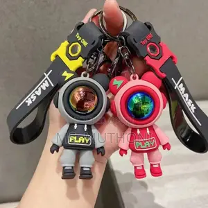  Play Bear / Top One Mask Astronaut Keychain,