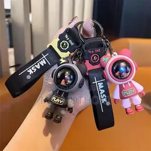  Play Bear / Top One Mask Astronaut Keychain,