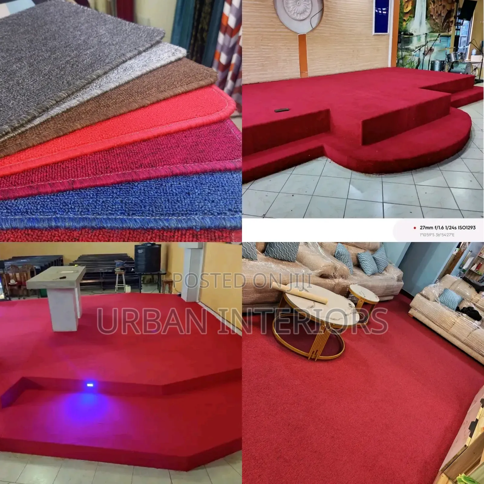 Red Carpet Installation on Small Spaces Red Carpet Installation