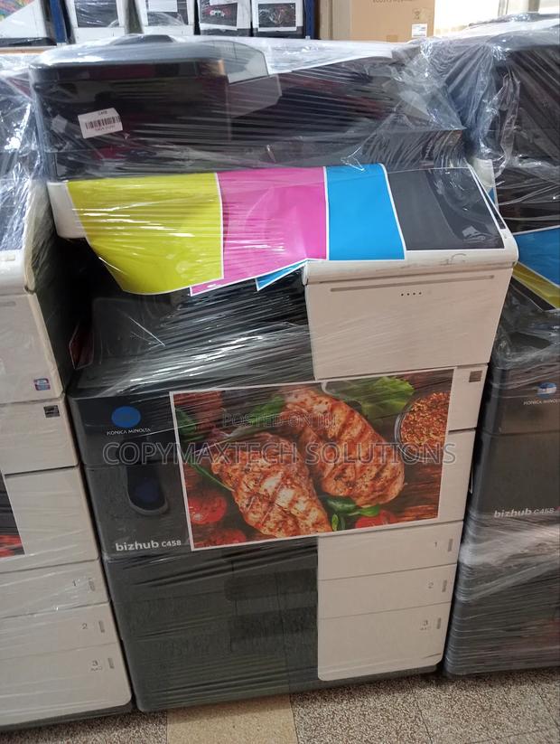 Konica Minolta Biz Hub C458 Network Colored Laser Machine - main view
