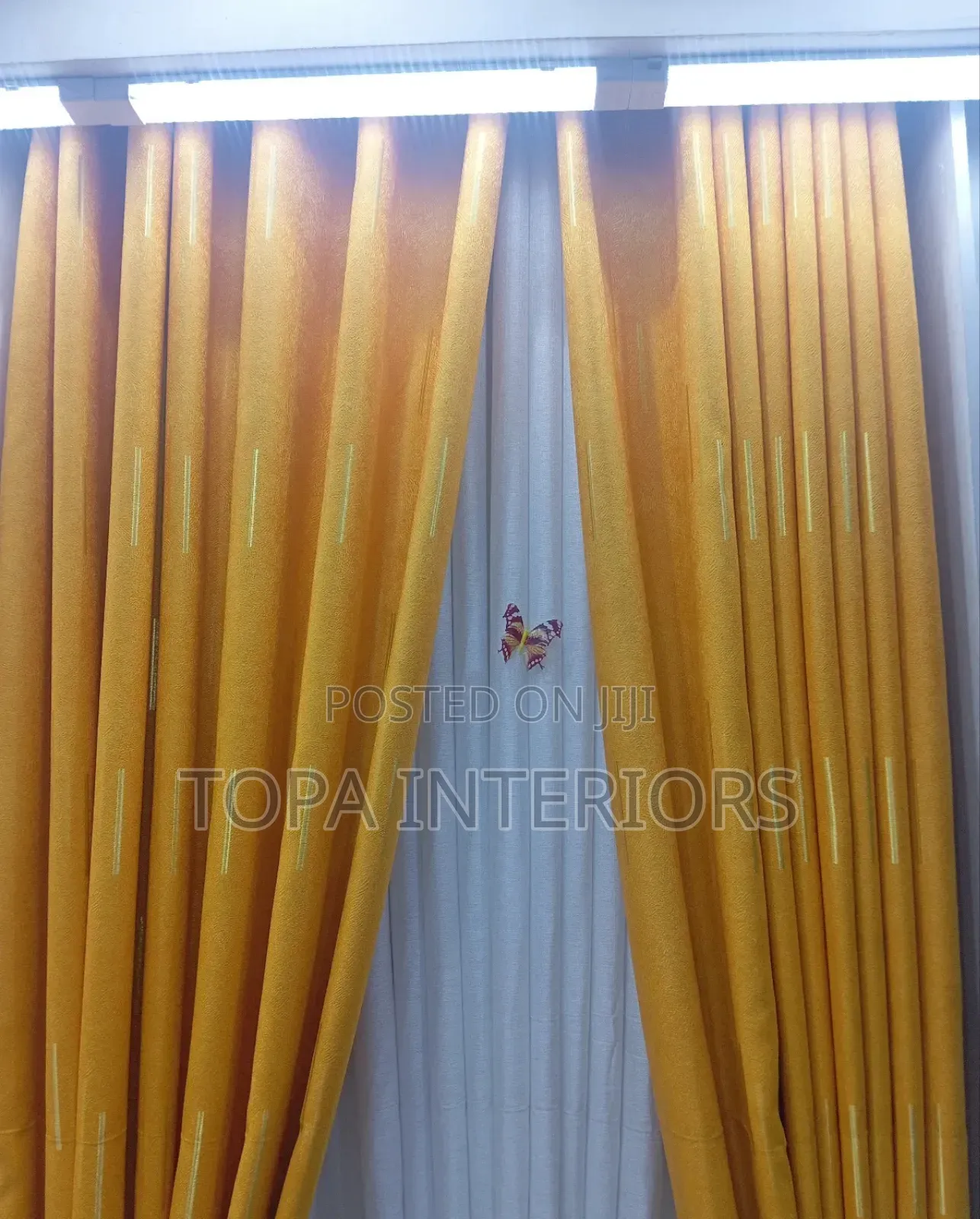 Beautiful Mustard Yellow Curtains for Living Room