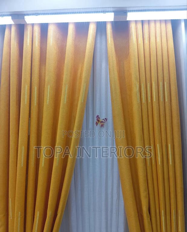 Beautiful Mustard Yellow Curtains for Living Room