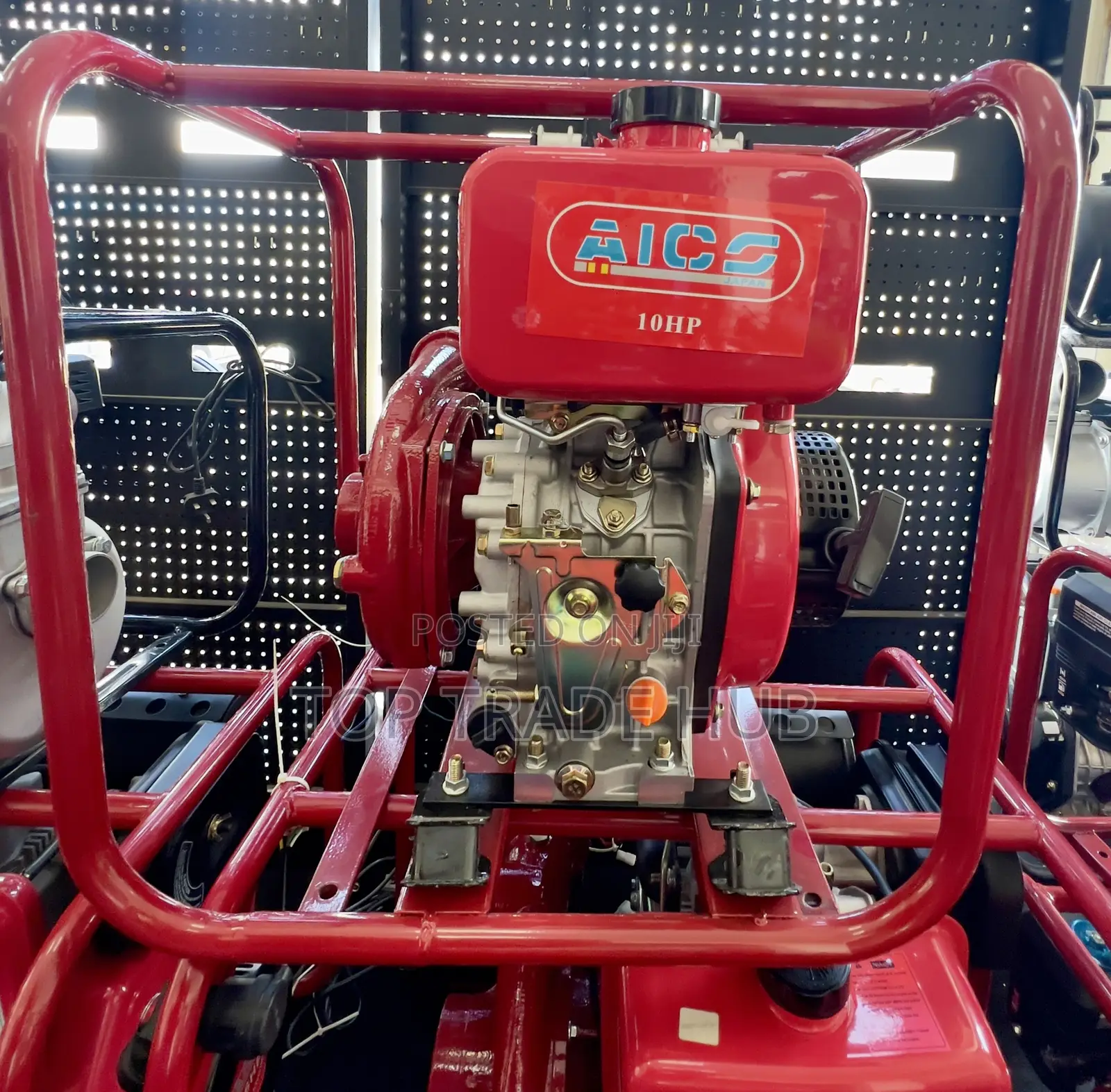 Aico Japan 10hp Diesel High Pressure Water Pump 2 Inch 90 Meter Head