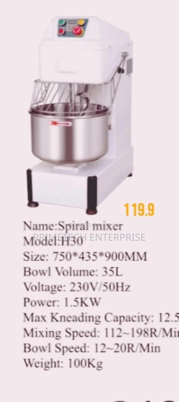 Spiral Mixer Single Phase