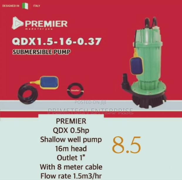 QDX 0.5hp Submersible Pump - main view