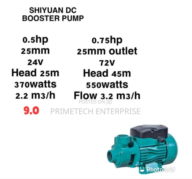 Premier Shiyuan Dc Booster Pump 0.5hp 380w - main view