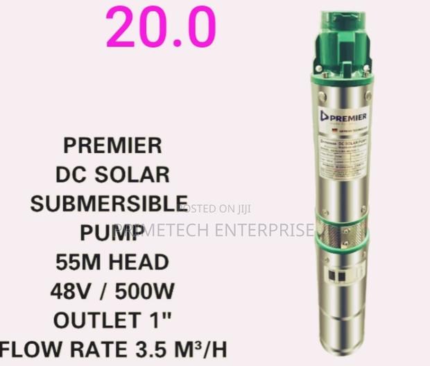 Premier Dc Solar Submersible Pump 500w - main view