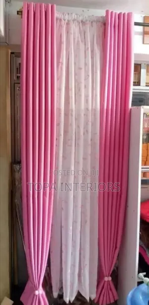 Beautiful Plain Baby Pink Curtains for All Rooms