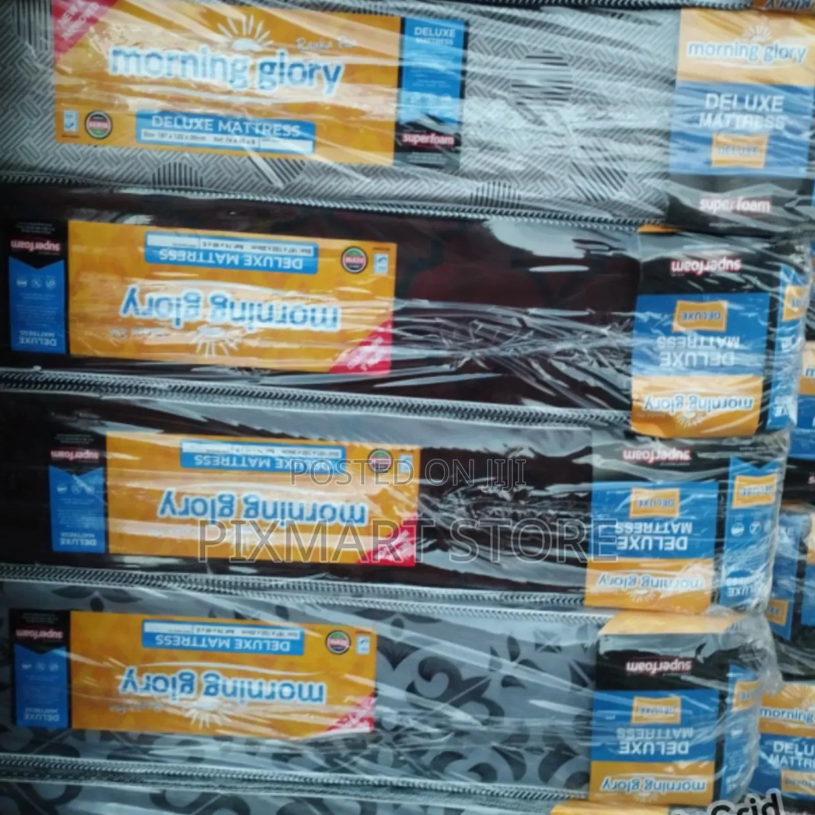 Morning Glory Mattress 4 by 6, 6 Inches Plain