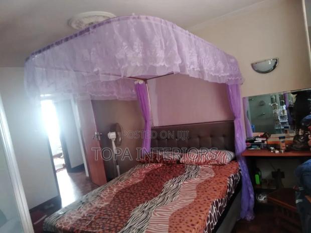 Beautiful Two Stand Track Mosquito Net Curtains Mesh