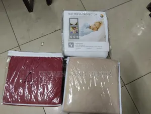Non Allergic Reaction Beige,White and Maroon Waterproof Protector