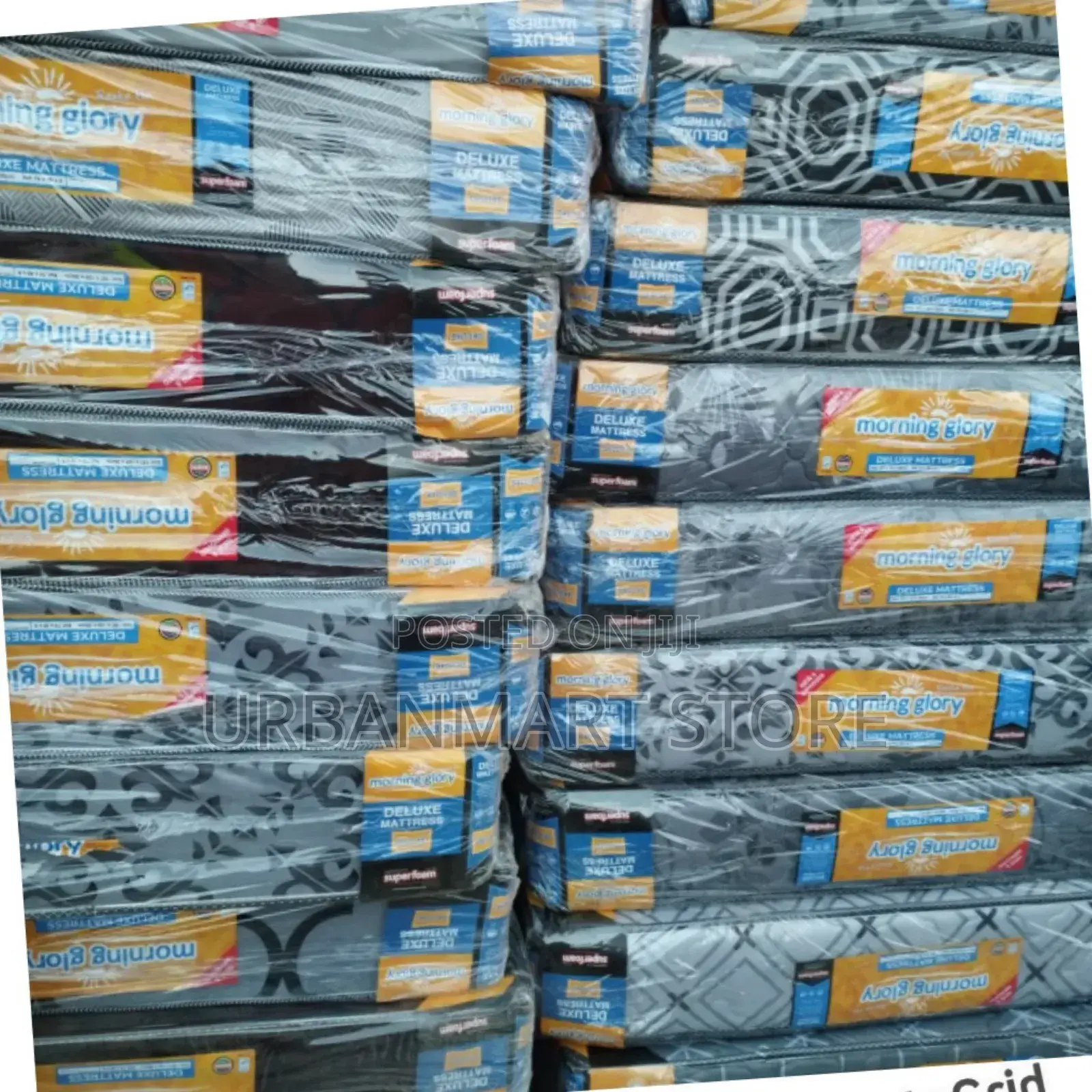 Morning Glory Deluxe Foam Mattress, 8 Inches, 4 By 6, Quilted