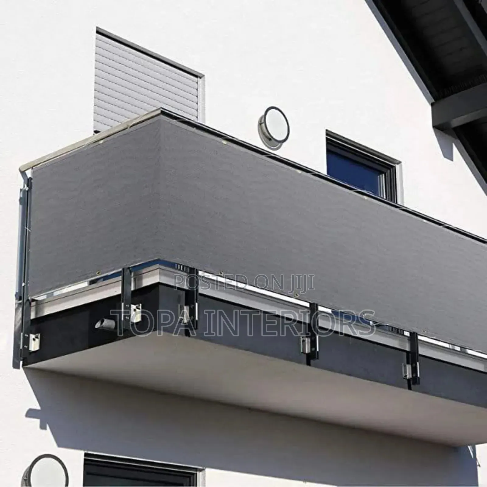 Water Resistant Canvas Balcony Privacy Shield Fence