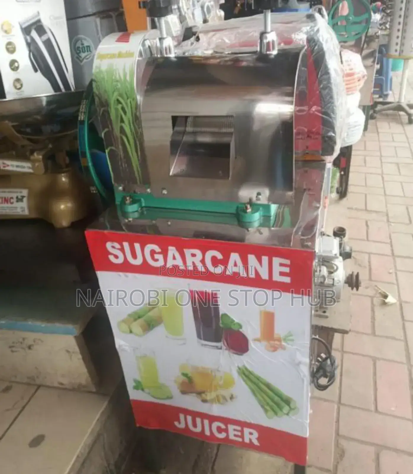 Electric Sugarcane Juicer Machine,