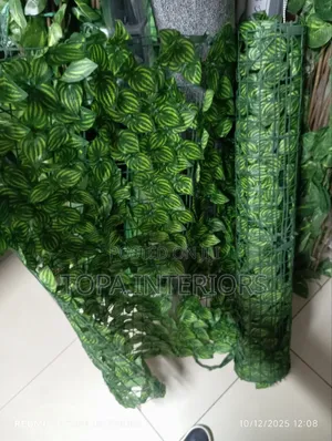 Beautiful Water Melon Shade Artificial Ivy Privacy Balcony Fence