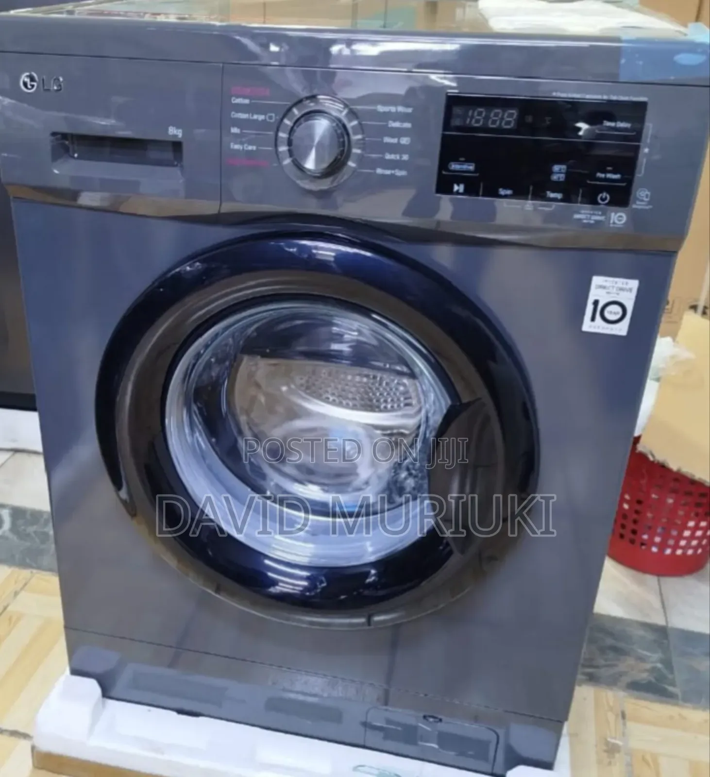 Lg 15/8kg Front Load Wash and Dry Washing Machine