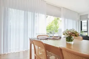 Transparent Wall Sheers for Window Covering Decoration