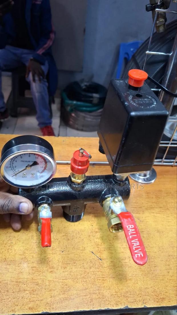 500l Compressor Gauge Unit Regulator - thumbnail 2