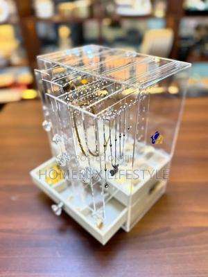 Elegant High-End Luxury Acrylic Jewelry Storage Organizer