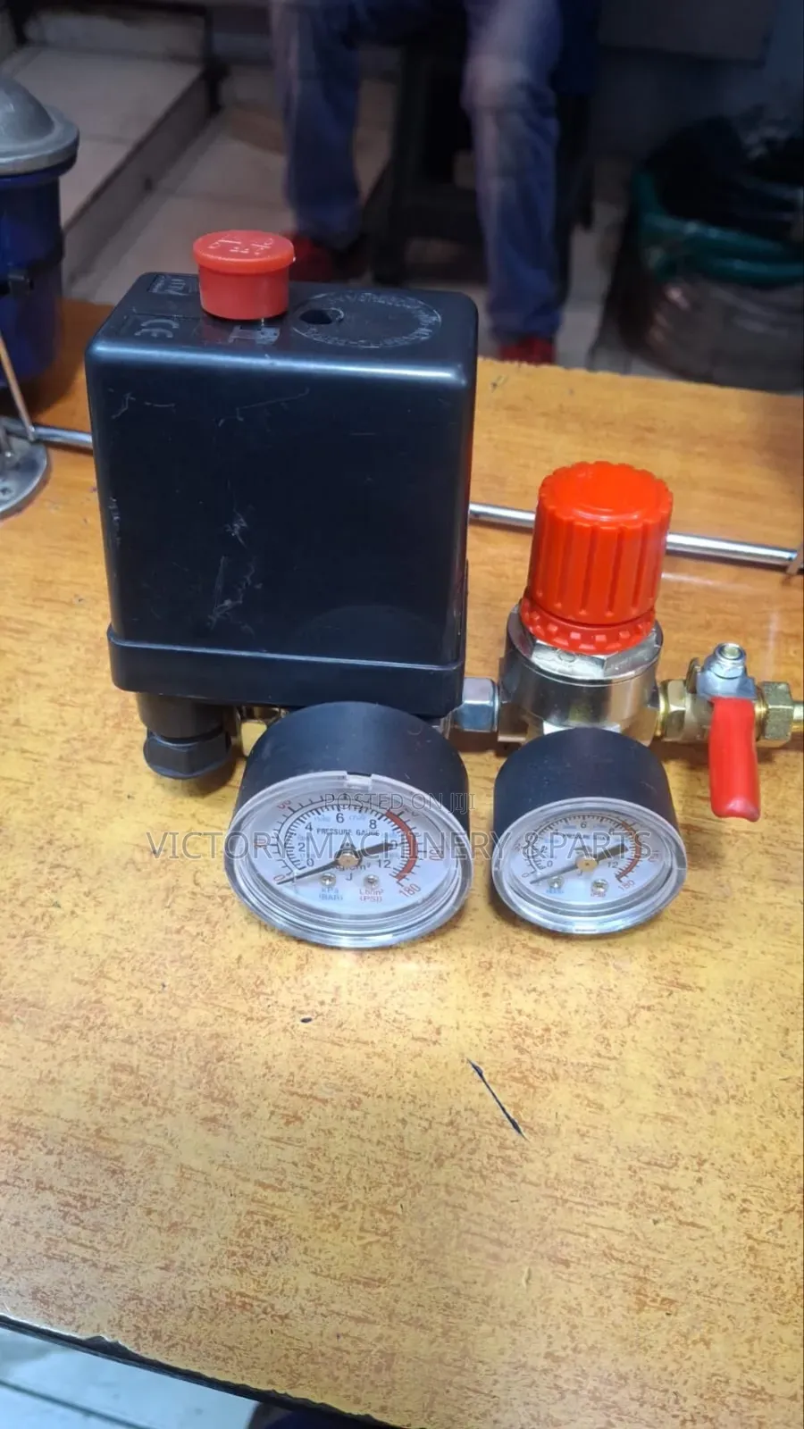 Direct Compressor Air Regulator Gauge