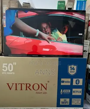 Youtube Netflix Vitron 50 Inch Smart Tv