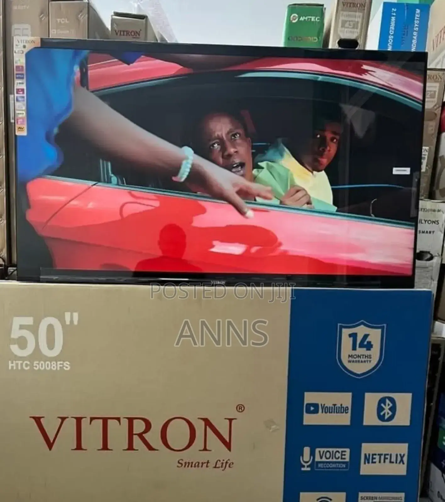Youtube Netflix Vitron 50 Inch Smart Tv