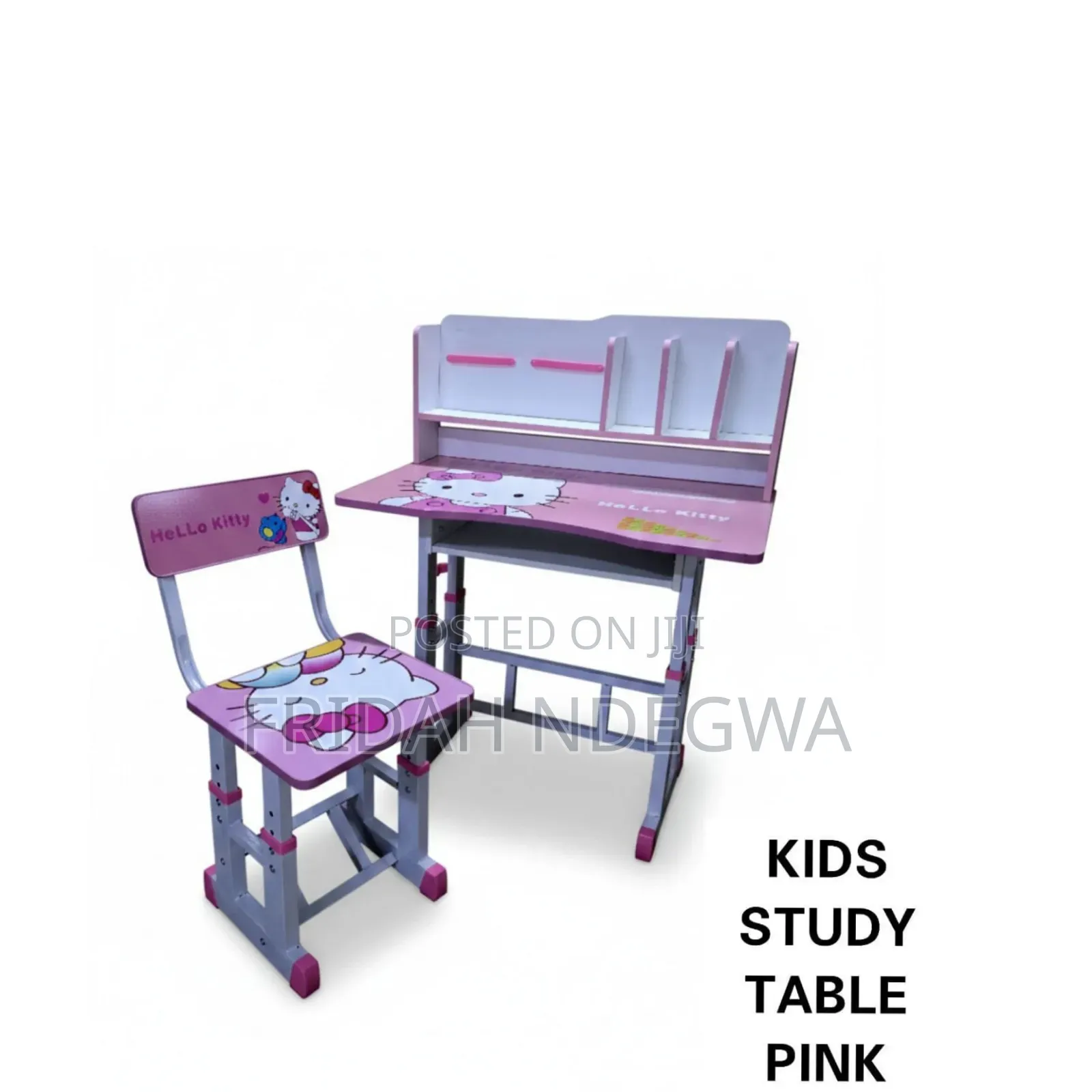 Kids Study Table Pink