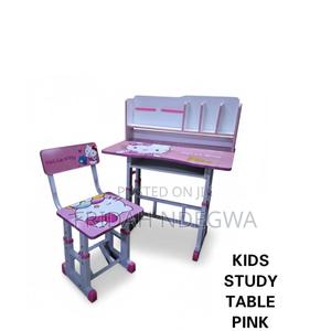 Kids Study Table Pink - main view