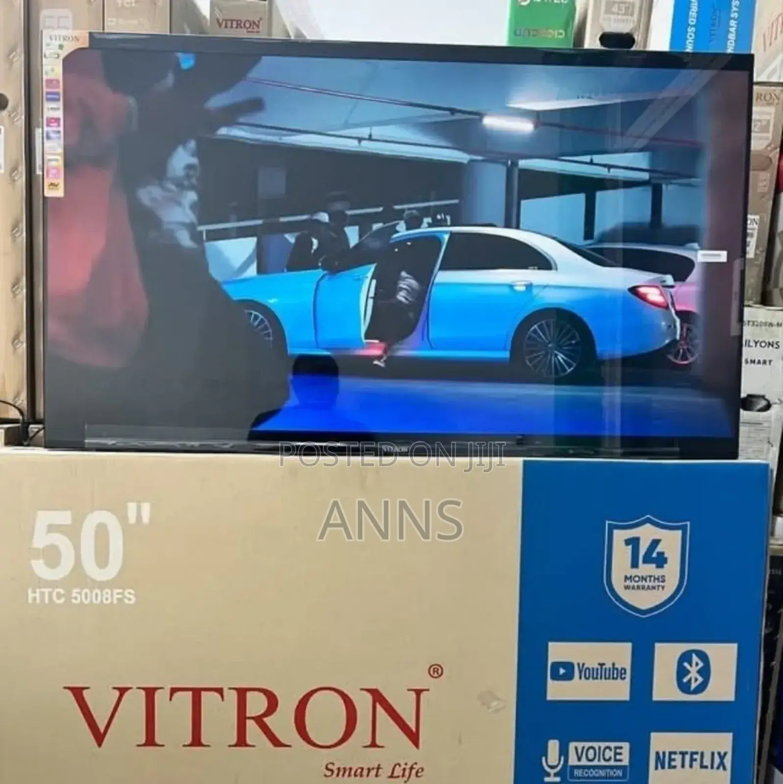 Voice Recognition Vitron 50 Inch Smart Tv