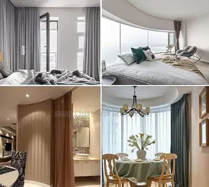 Multi-Angle Bend Curtain Rails