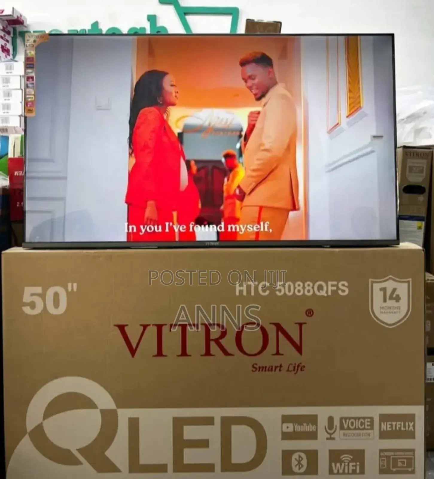 New Model Vitron 50 Inch Qled Television