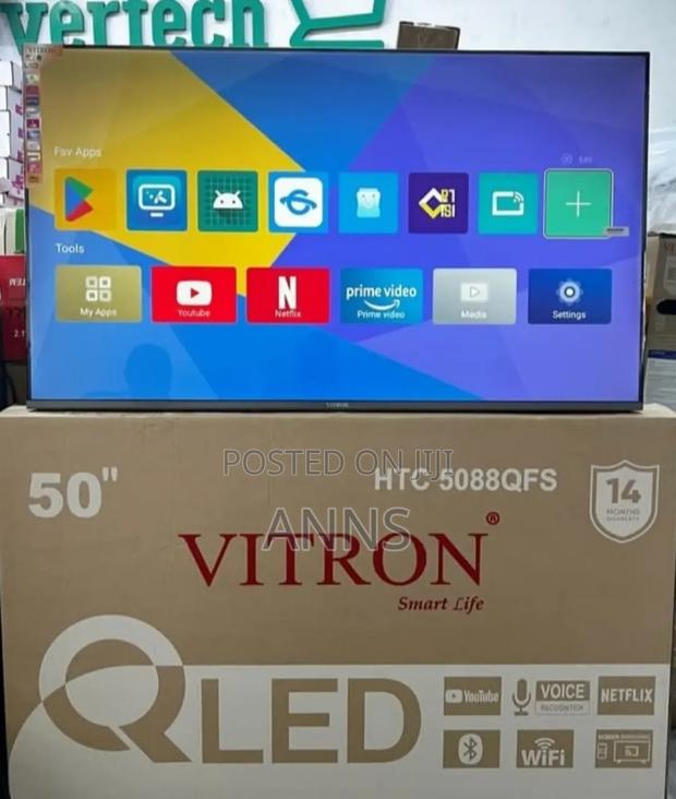 Bluetooth Enabled Qled 50 Inch Smart Tv