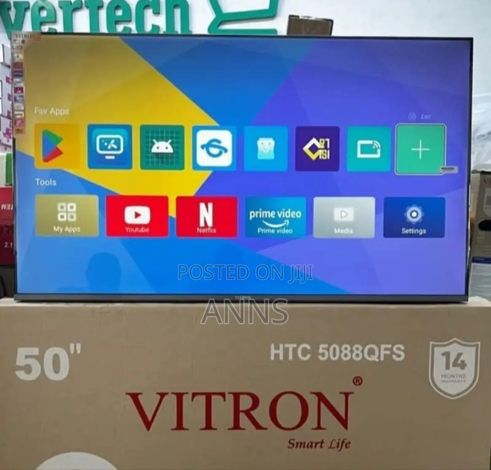 Bluetooth Enabled Qled 50 Inch Smart Tv