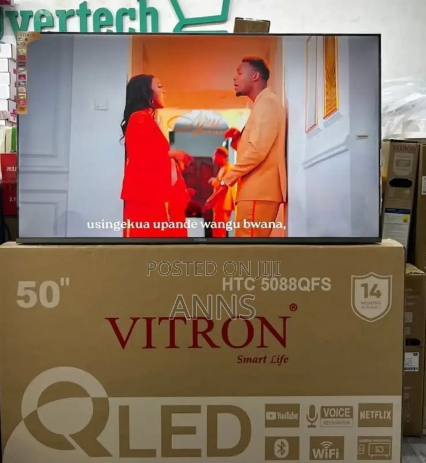 Voice Regnotion Vitron 50 Inch Qled Television