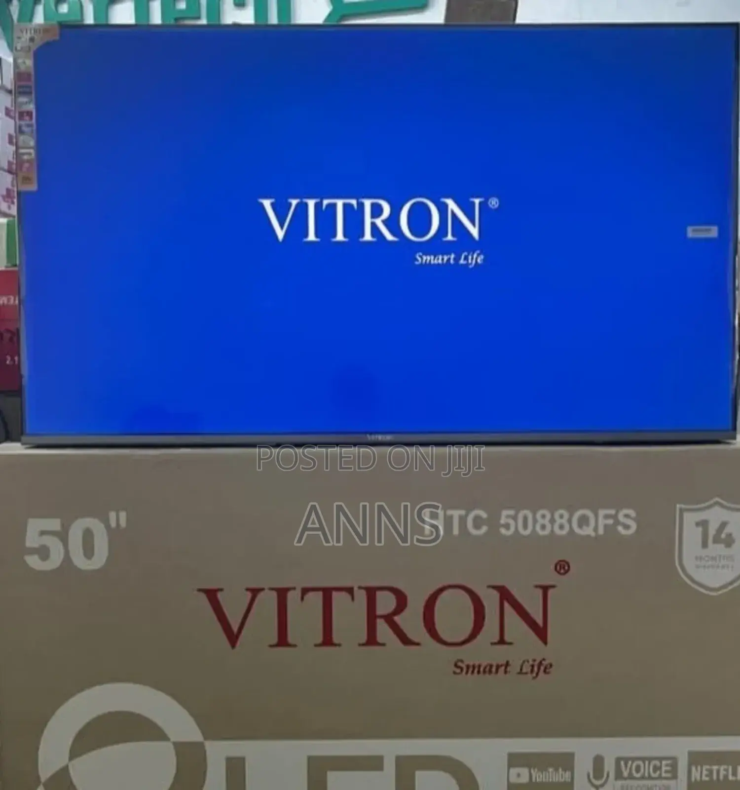 Wifi Enabled Vitron 50 Inch Qled