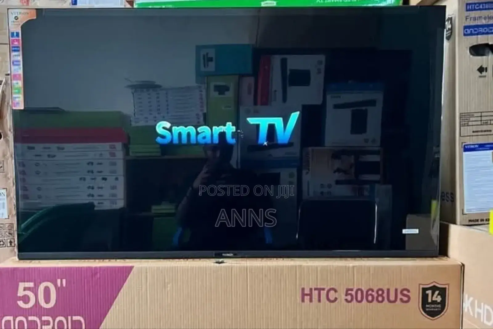 Frameless Vitron 50 Inch Smart Tv