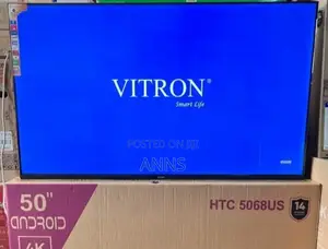 Bluetooth Enabled Vitron 50 Inch Smart Android Tv