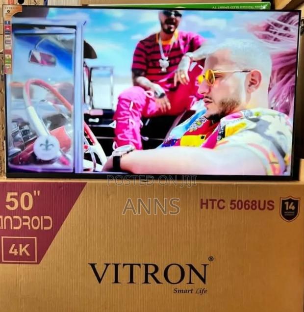 4 K Vitron 50 Inch Smart Android Television - thumbnail 2