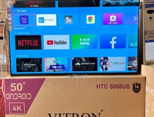 Frameless 50 Inch Smart Android Tv - main view