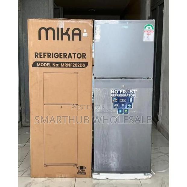 Mika 202 Litres Double Door Refrigerator No Frost