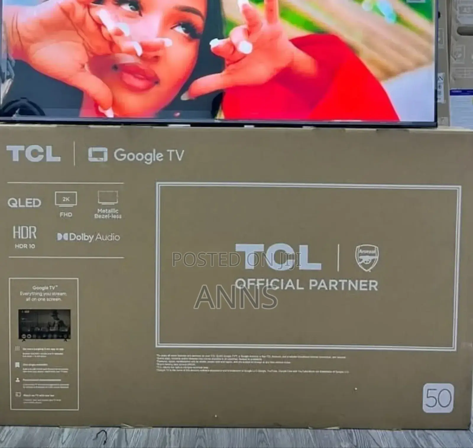 Bluetooth Enabled TCL 50 Inch Qled