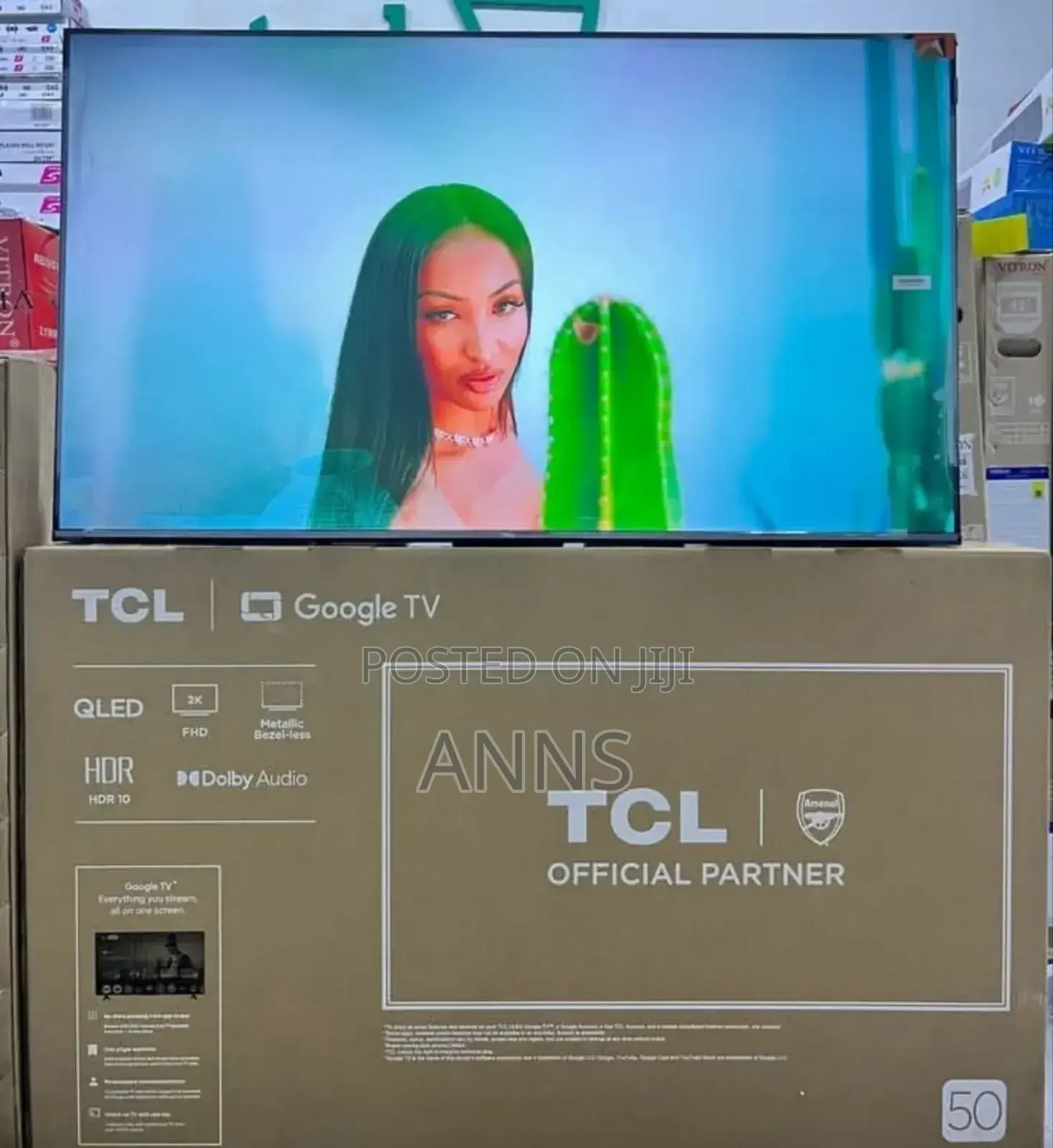 2 K TCL Qled 50 Inch New Model TCL