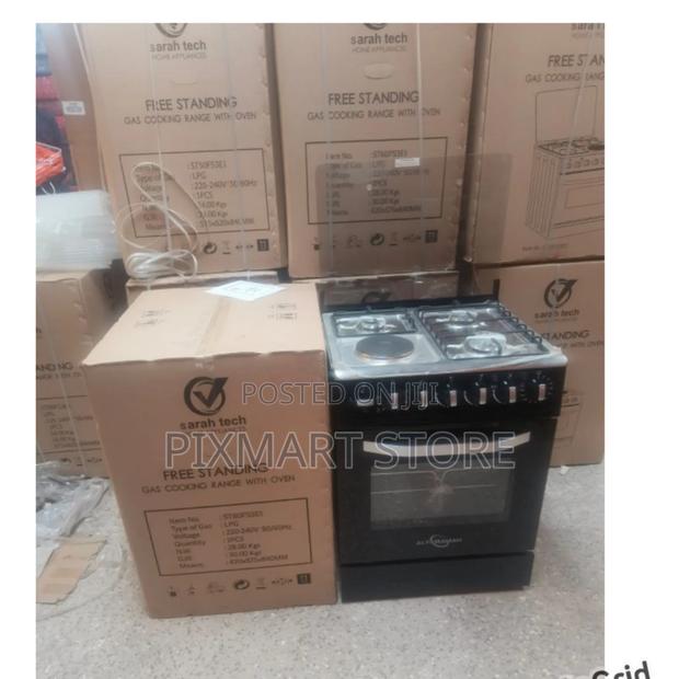 50 by 55 Sarahtech, 3+1 Jet Standing Cooker