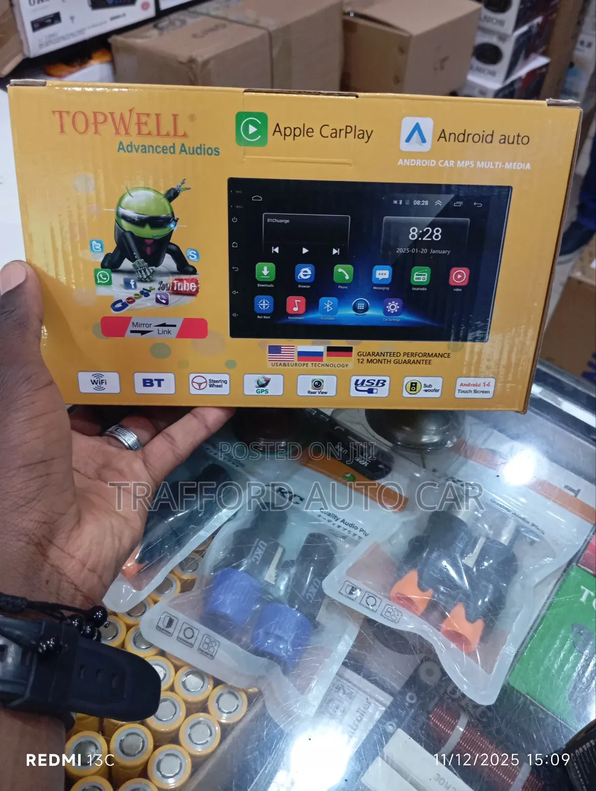 7 Inch 4/64 Topwell Car Android Radio