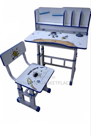 Kids Study Table Blue - thumbnail 2